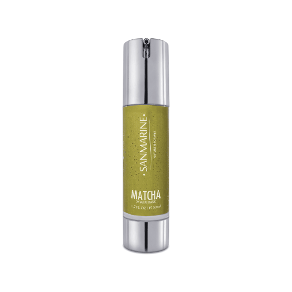 MATCHA OXYGEN MASK | Helps with skin recovery | saturates skin with oxygen 