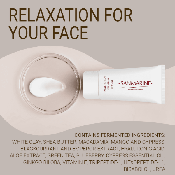 Comfort Mask | Soothing, and Anti-Aging Effects 