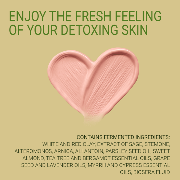 Detox Mask | Regulates Sebum | Tightens Pores | Reduces Redness