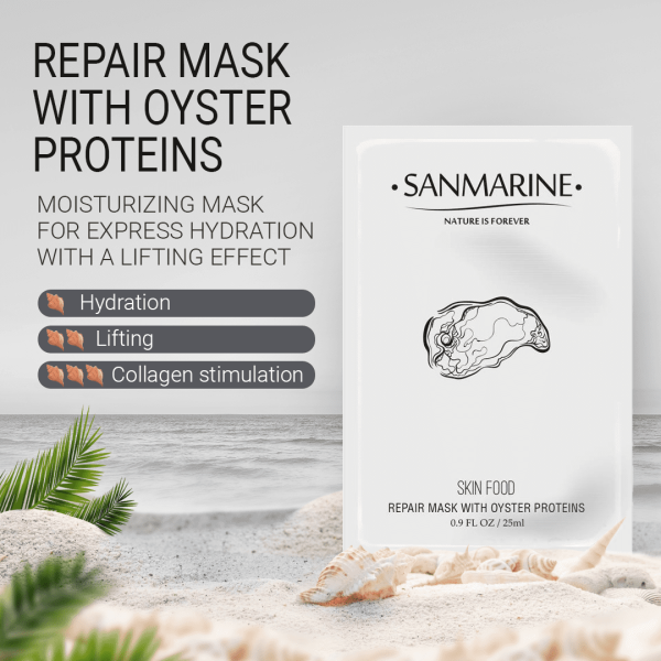 REPAIR MASK WITH OYSTER PROTEINS |  Powerful Nourishing  and Soothing