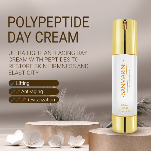 Polypeptide Day Cream | Powerful Renewal Cream with Amazing Anti-Aging