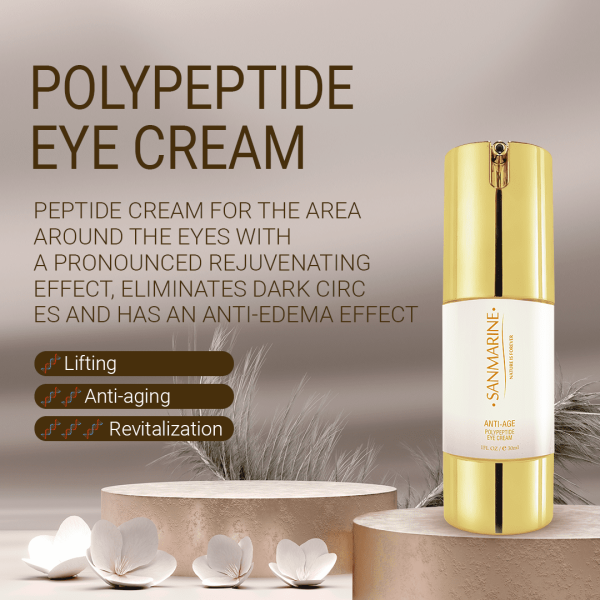 Polypeptide Eye Cream | Anti-Aging | Peptides & Vitamins